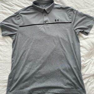 Under Armour Men's Gray Playoff Polo Shirt